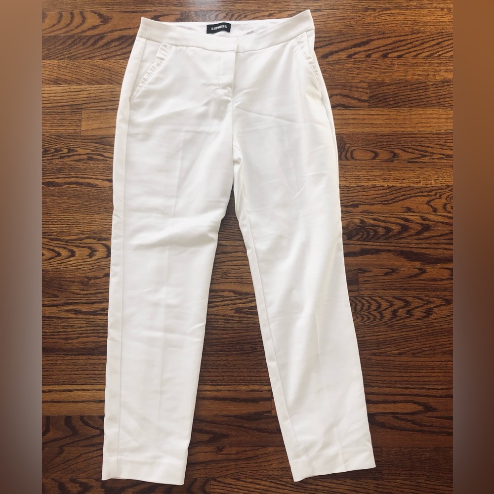 White Express columnist ankle pants